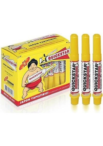 Quickstar 1.5 gr Yapıştırıcı – Pratik ve Güçlü Yapıştırma