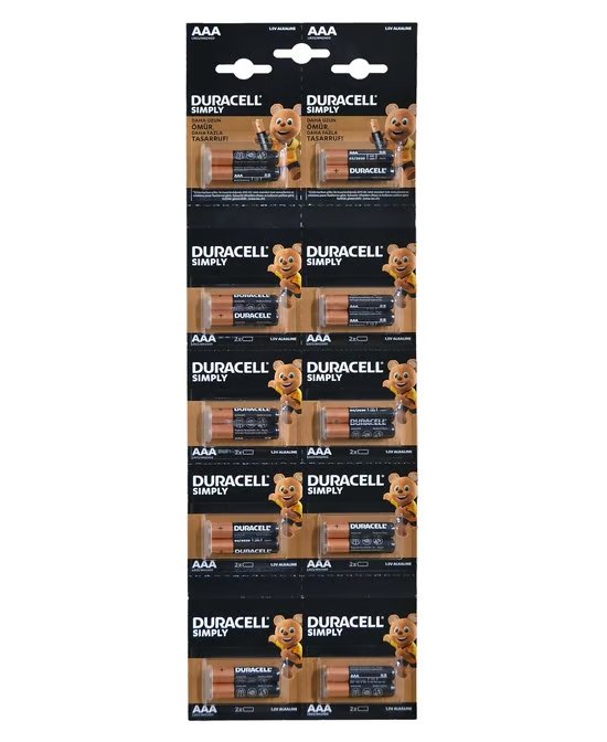 DURACELL AA KALEM PİL – GÜÇLÜ PERFORMANS VE GÜVENİLİR KULLANIM
