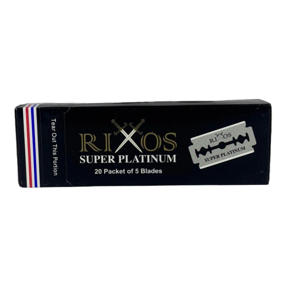 Rixos Super Platinum Berber Jileti 20x5 Adet – Toplam 100 Adet